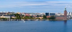 View from Skinnarviksberget, Sdermalm, Stockholm, Sweden.