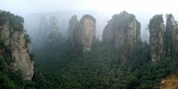 Berge von Zhangjiajie